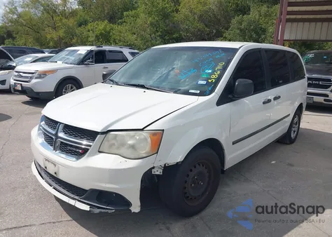 2013 Dodge Grand Caravan Se/Sxt z USA, uszkodzony, nr VIN 2C4RDGBG7DR586710